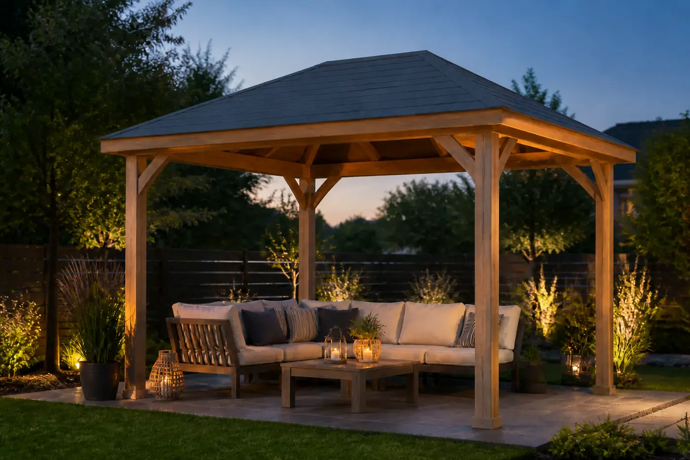 Беседка 3×3 «Лунный свет» — фото 4